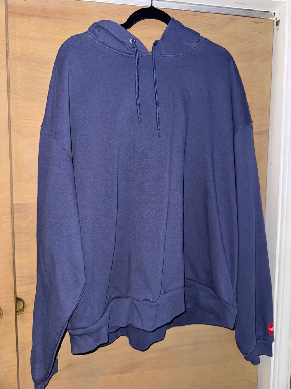 The North Face Men's Crewneck Hoodie in Dusty Blue